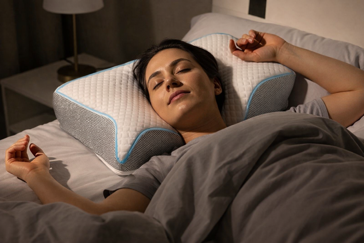 CollumHealth Memory Foam Cervical Neck Pillow