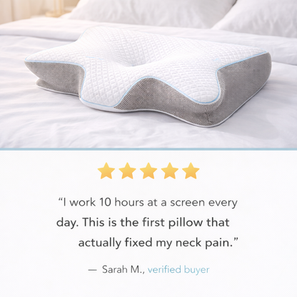 CollumHealth Memory Foam Cervical Neck Pillow