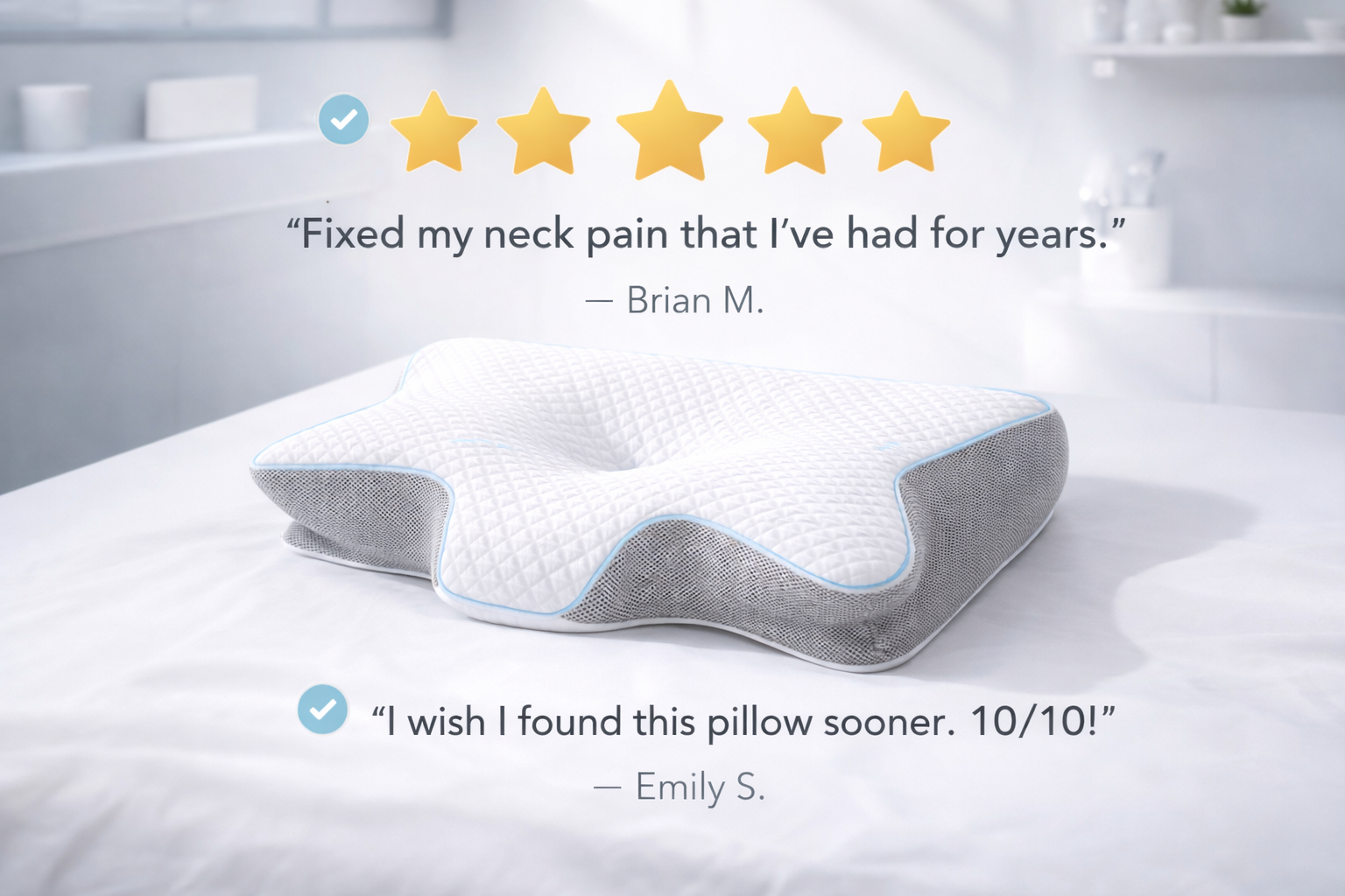 CollumHealth Cervical Neck Pillow