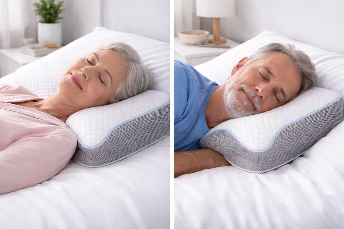 CollumHealth Memory Foam Cervical Neck Pillow