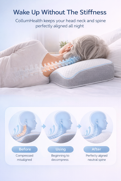 CollumHealth Memory Foam Cervical Neck Pillow