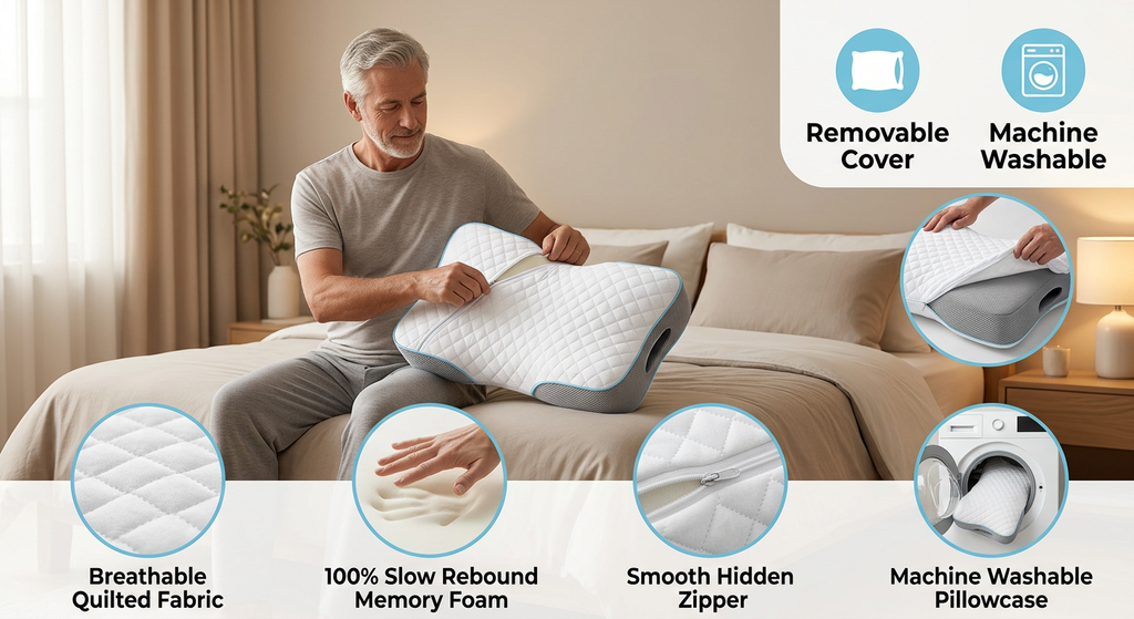 CollumHealth Cervical Neck Pillow